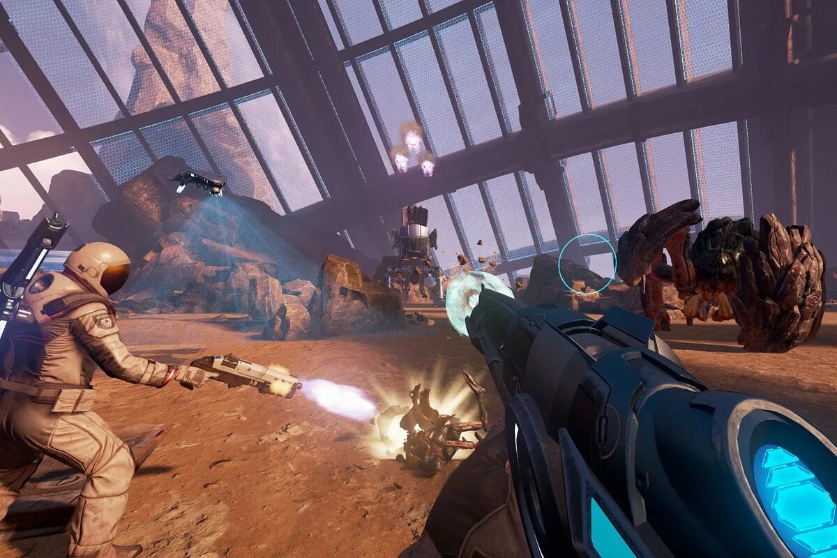 Игры в которые можно играть виар. Farpoint ps4. farpoint vr. игры на пс 4 пс вр. игры на playstation 4 на playstation вр.