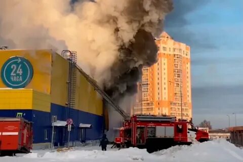 Томск горит