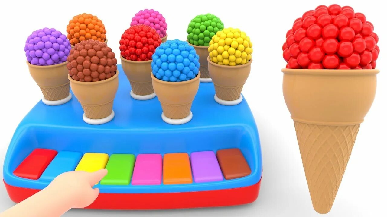 Включи видео мороженое. Упражнение с помпонами мороженое для малышей. Цвета игрушки. Мороженое видео. Подарил мороженое детям.