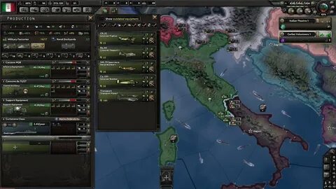 Hoi 4 италия
