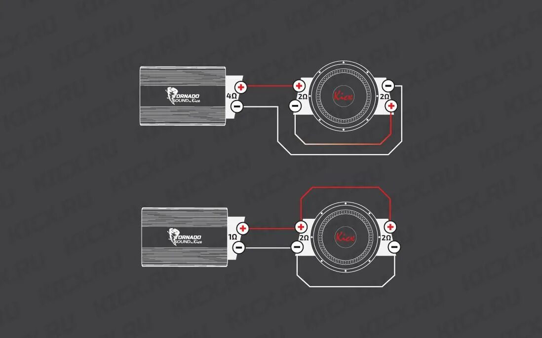 Подключения сабвуфера 4+2. Схема подключения сабвуфера 2 12. Подключение сабвуфера мачете 12. Сабвуфер 2+2 в 2 Ома. Подключение мачете