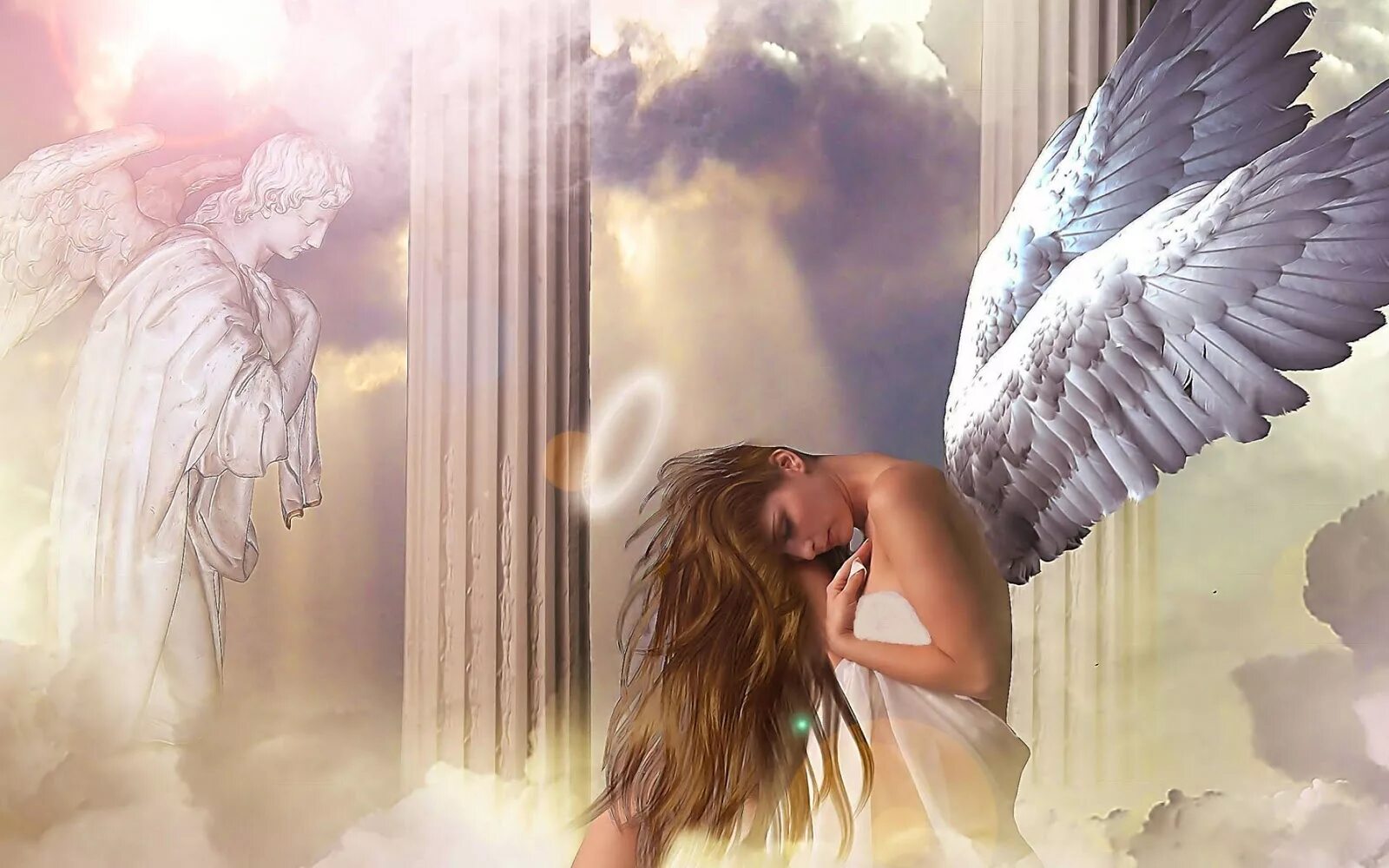 Ангел. Ангел с крыльями. Девушка - ангел. Обои ангел. Музыка на телефон ангел
