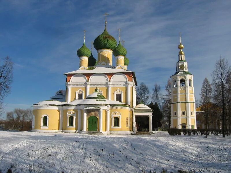 город Углич (Церковь Димитрия на Крови). Благоверный царевич Дмитрий - один из с