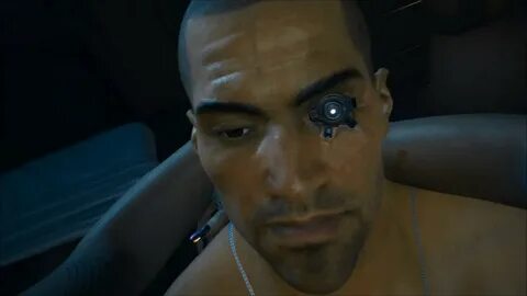 Cyberpunk 2077 сцена