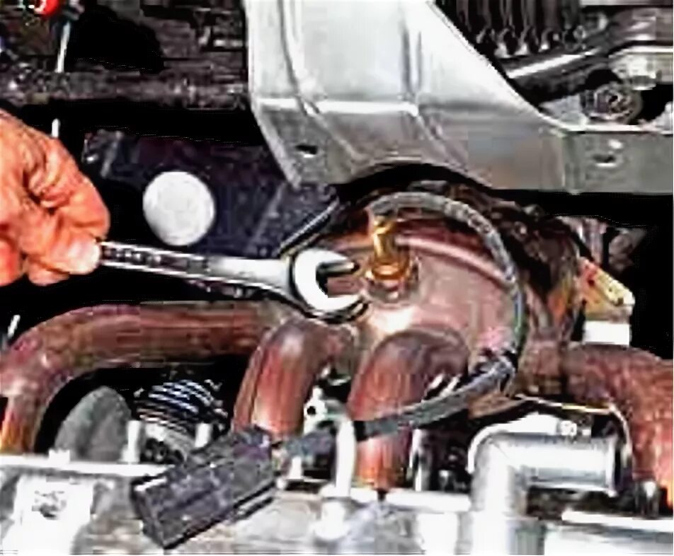Replacing ECM sensors for Lada Granta