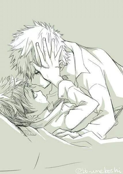 KATSUDEKU r18. Бакуго и Мидория яой. Каччан и Изуку. Мидория яой.