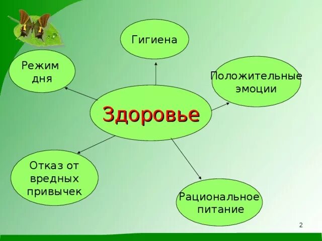Тема проекта: "Здоровый образ жизни" 4 класс