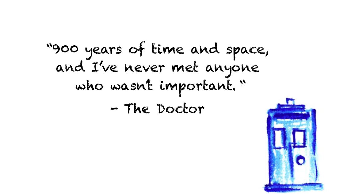 Whom did you meet
