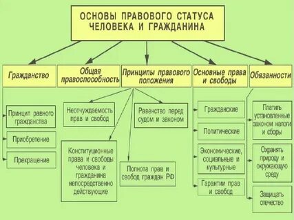 Общий правовой статус это