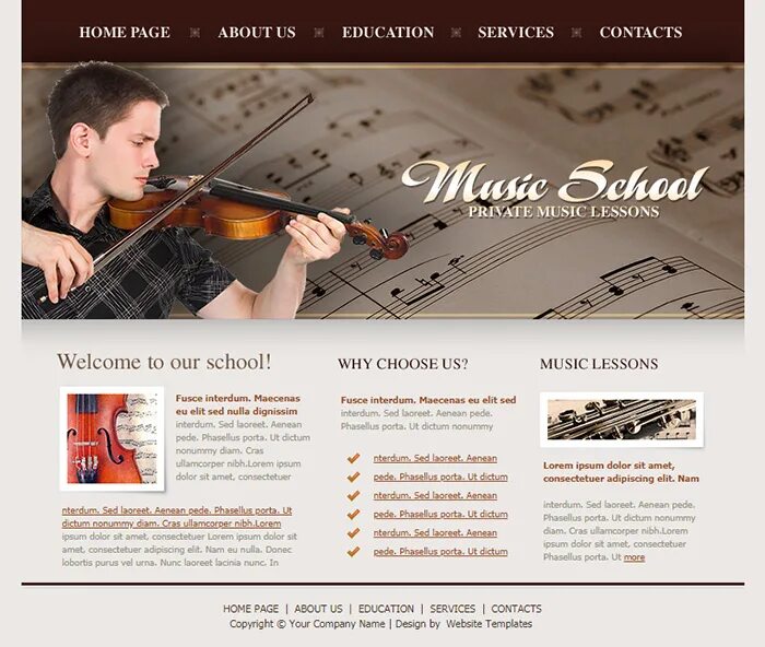Дизайн сайта музыкальной школы. Музыкальная школа макет сайта. Макет сайта для муз школы. Красивый дизайн сайта музыкальной школы.