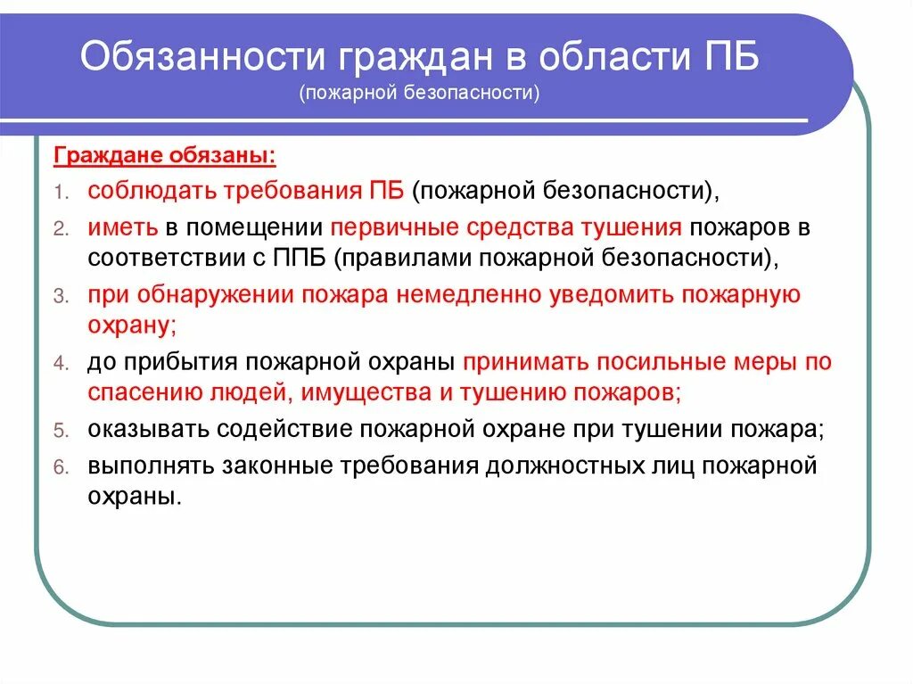 Правовые источники безопасности. Обязанности граждан РФ В области пожарной безопасности. Обязанности граждан в пожарной безопасности. Ответственность граждан в области пожарной безопасности.