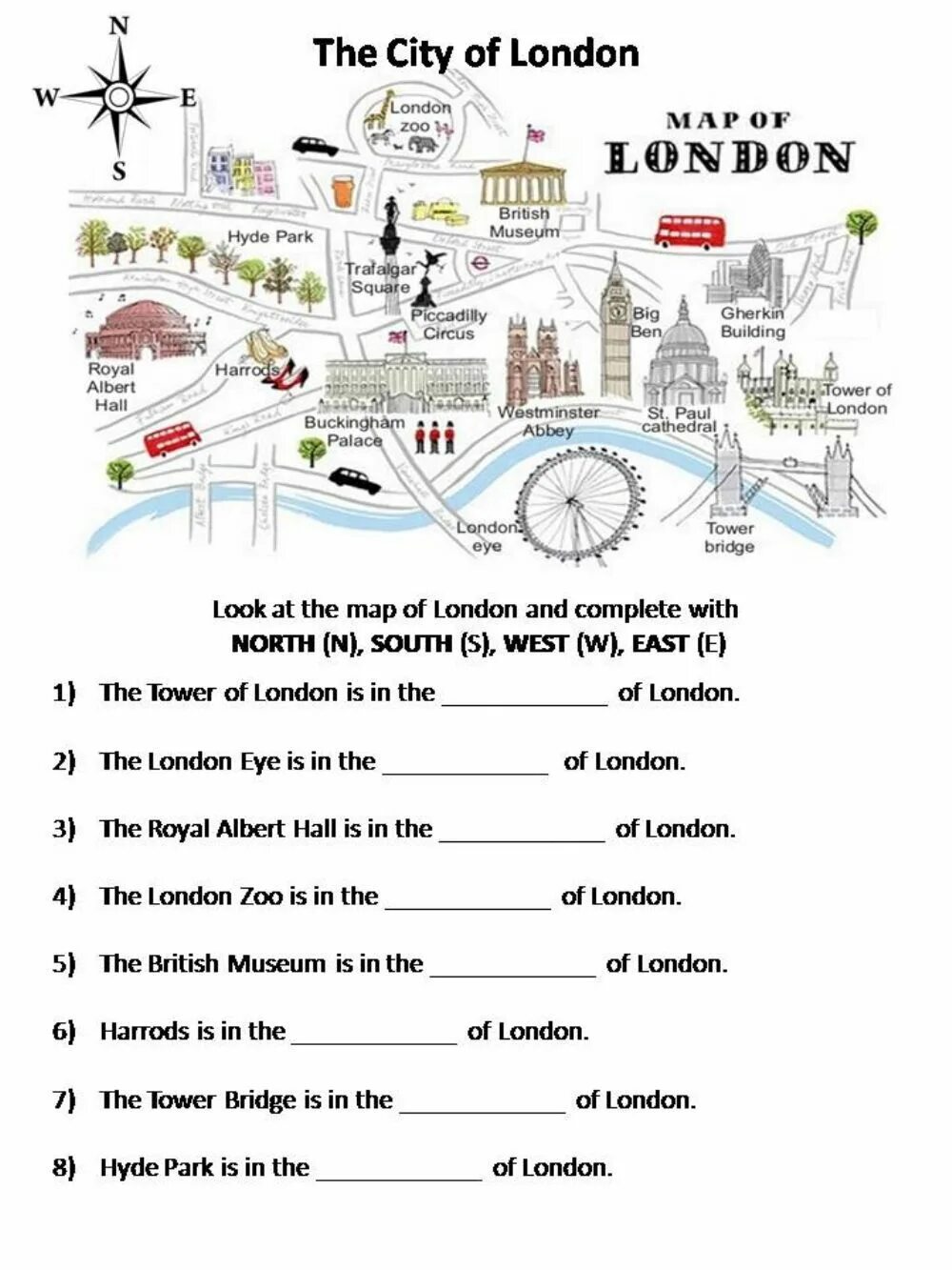 London tasks