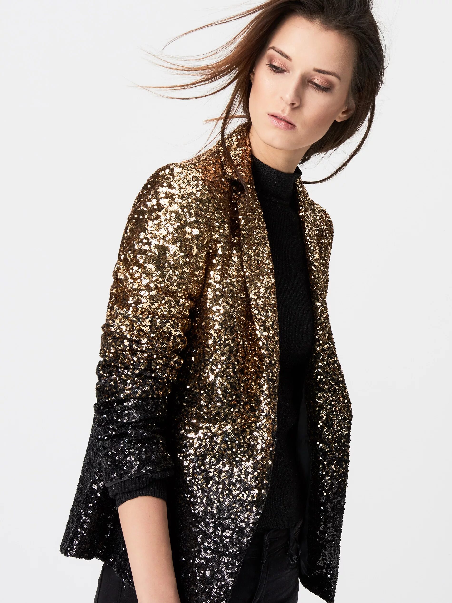 пиджак из пайеток женский. Tagliatore блейзер gilda с пайетками. Marciano блейзер пайетки. пиджак с блестками. черный пиджак блестящий с пайетками.