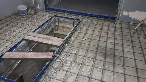 Бетонный пол в гараже