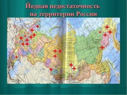 Карта йода