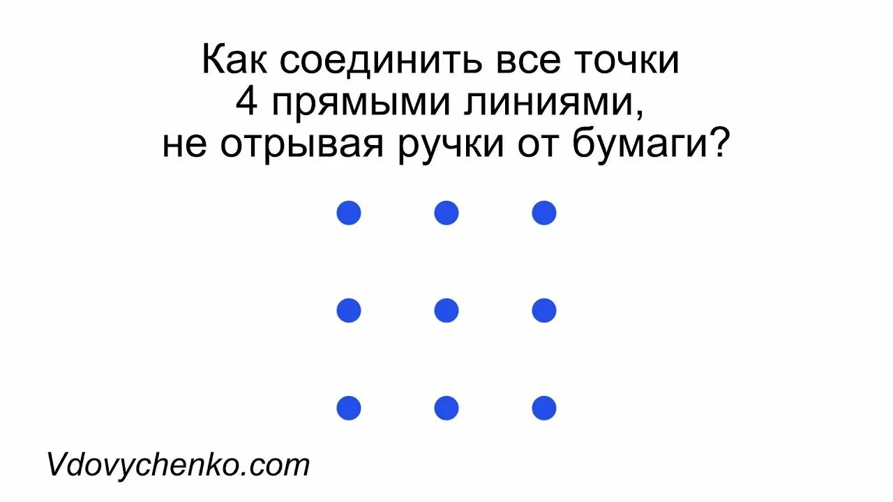 Соединить точки четырьмя линиями. Соединить девять точек четырьмя отрезками. Соединить 9 точек 3 линиями. Задача соединить четырьмя линиями 9 точек. Загадка соединить 9 точек 4 линиями.