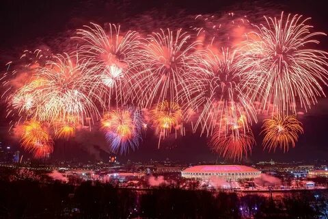 Салют в москве день защитника отечества