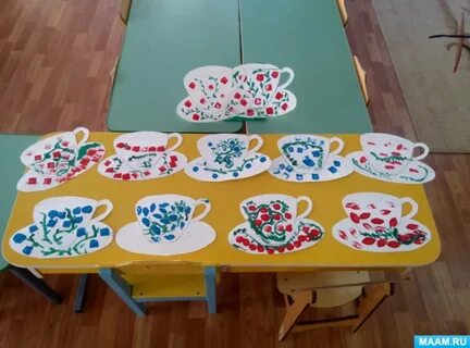 Рисование мебель младшая группа