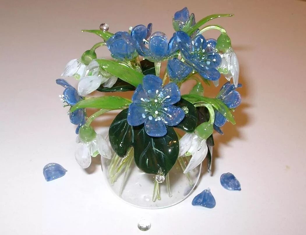Glass flowers