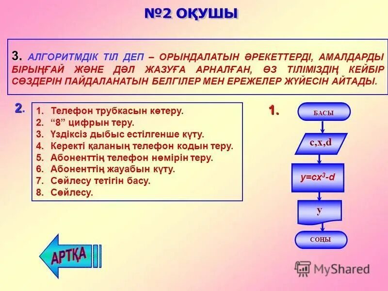 Программа алгоритм 1