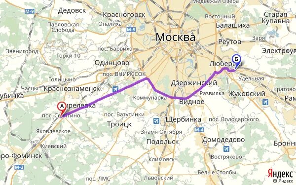 Дедовск на карте. Дедовск на карте
