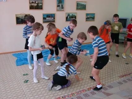 Игра со старшей группой