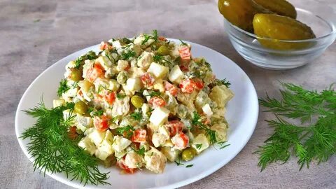 Оливье готовка