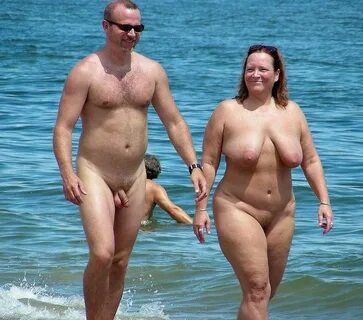 Naked women and men nudists.