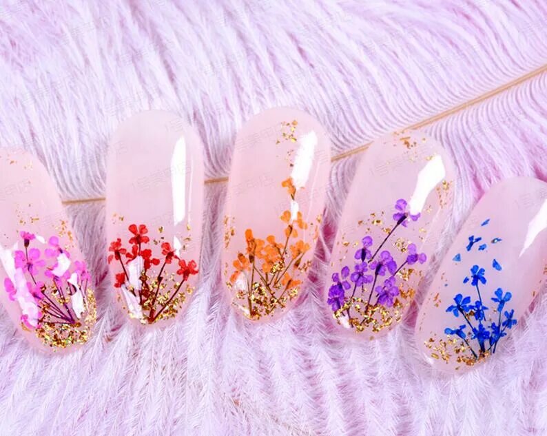маникюр с сухоцветами 2023. сухоцветы на ногтях. маникюр с сухоцветами 2023. маникюр с сухоцветами 2022. летний маникюр на короткие.