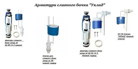 Как собрать арматуру бачка с нижней подводкой