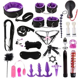 Sex toy 26 pcs set Fetish Bondage gear Bdsm Toys sex costumes breast clamp ...