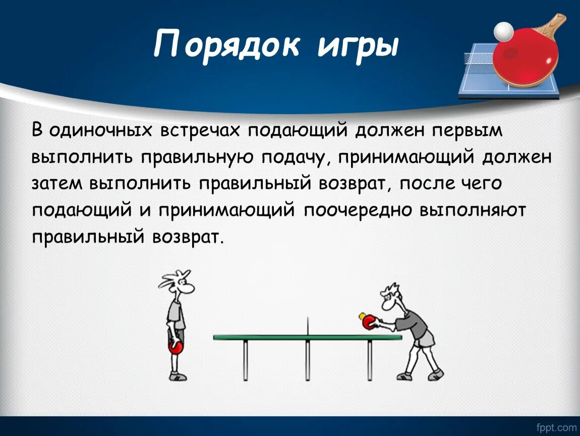 Сколько раз надо подавать. Порядок игры в настольный теннис. Правила игры в теннис настольный теннис. Порядок игры в настольный теннис кратко. Правила тенниса настольного для начинающих.