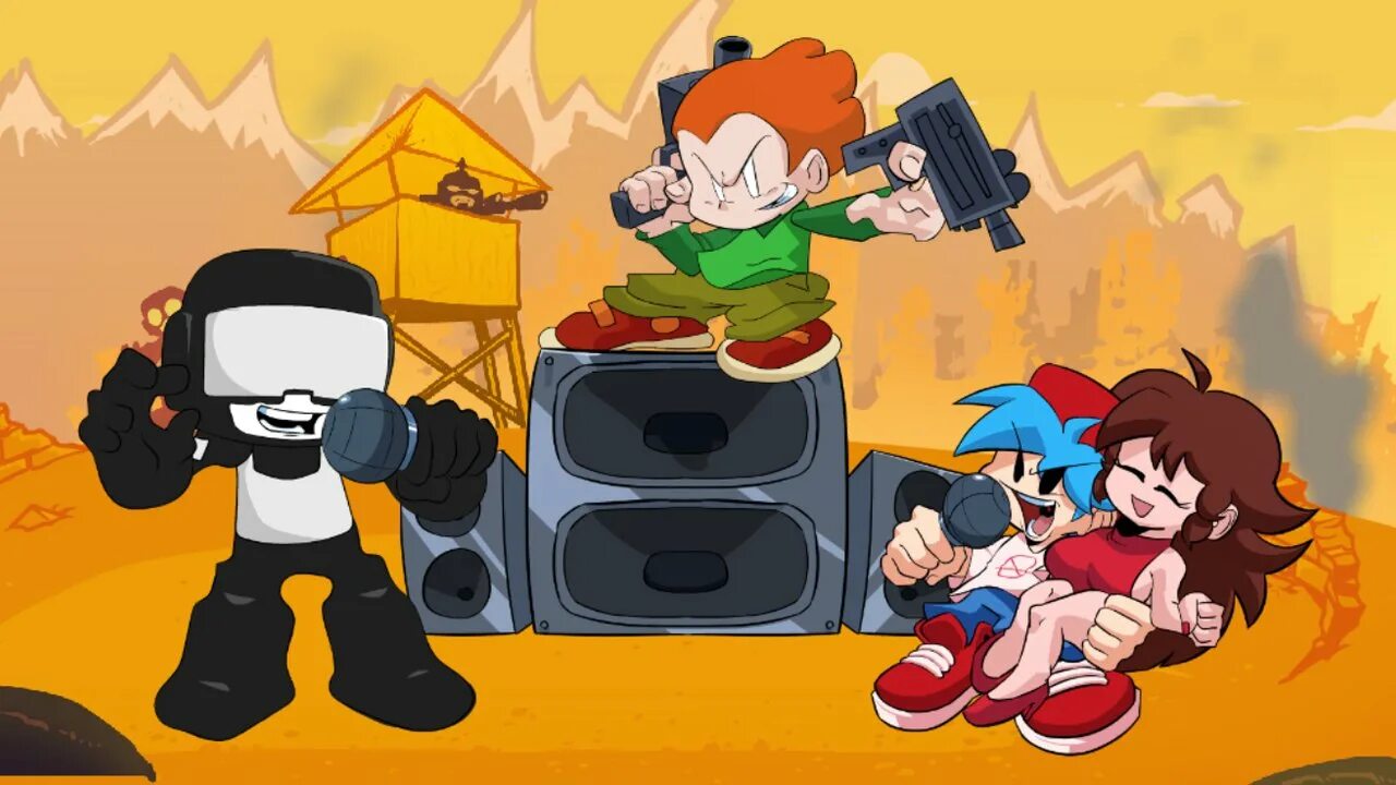 Week 7 fnf. Friday night funkin&#039; vs 7 week. игра фнф фанкин мики маус.