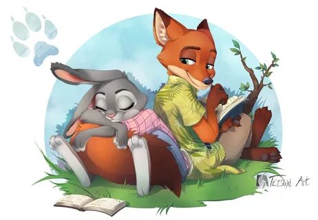 zootopia judy hopps nick wilde judy and nick Nick and Judy fanart Nick&...