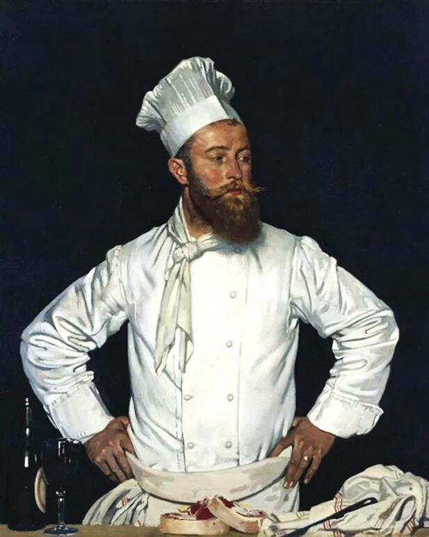 Огюст Эскофье шеф повар. Повар 19 века. Повар 18 века. Французский повар. Поварские истории