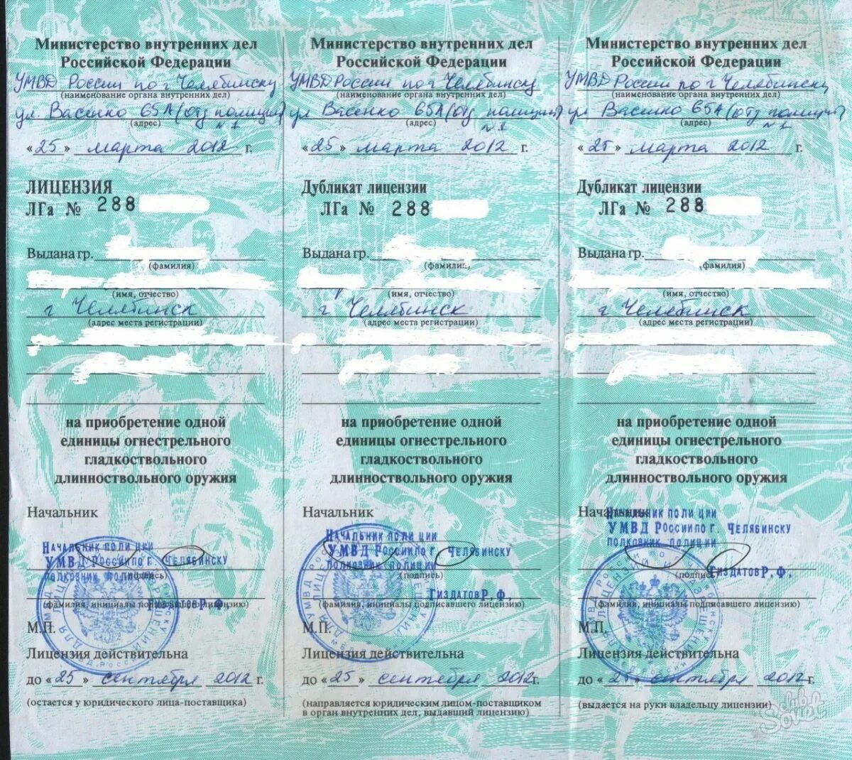 Как получить разрешение на покупку оружия. Лицензия на приобретение гладкоствольного оружия 2025.