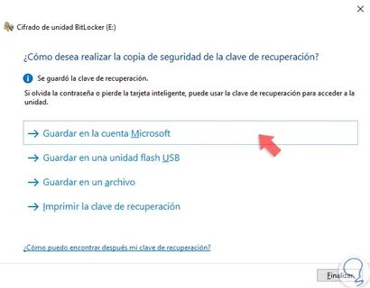 Ключ восстановления bitlocker