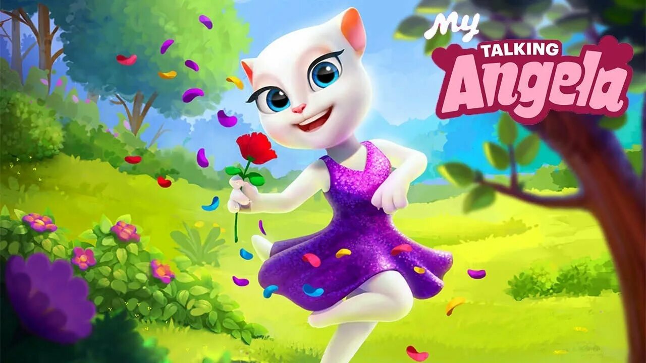 Анджела 2. Том любит анжелу 2. Том и анджела. Talking tom and angela. Анджела анджела анджела-2.