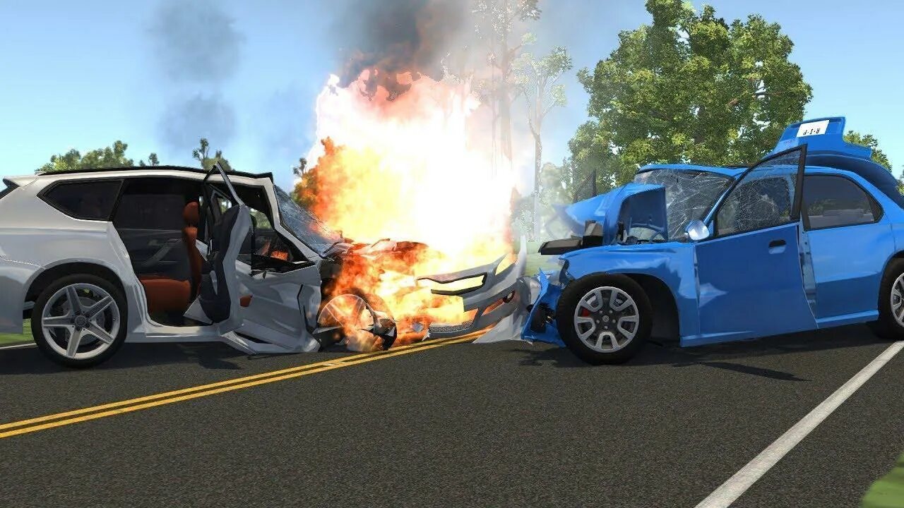 Игра про разбитую машину. Car crash BEAMNG Drive. Аварии в игре BEAMNG Drive. BEAMNG Drive realistic car crashes. Симулятор BEAMNG Drive.