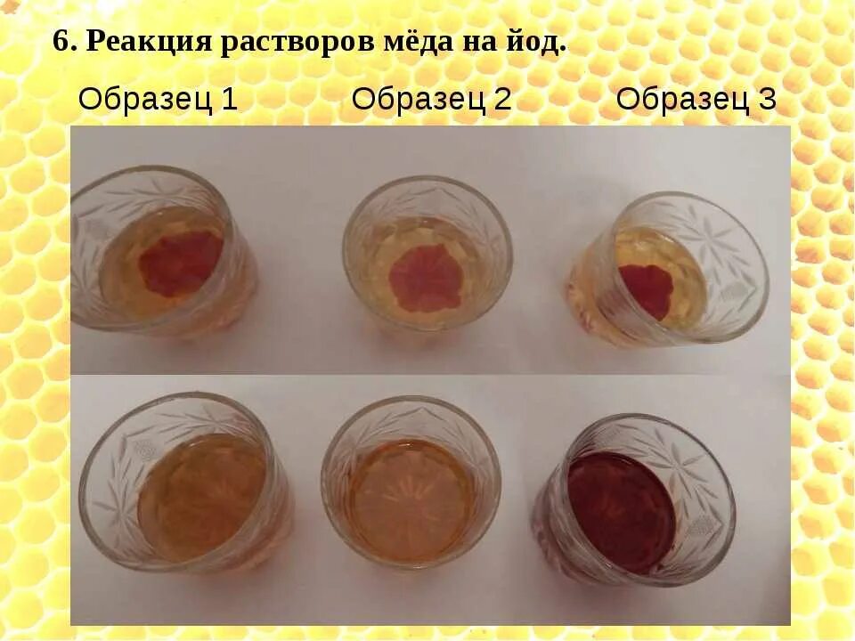 Определение с помощью йода