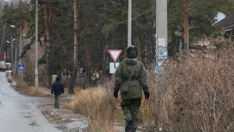 Поймали военную