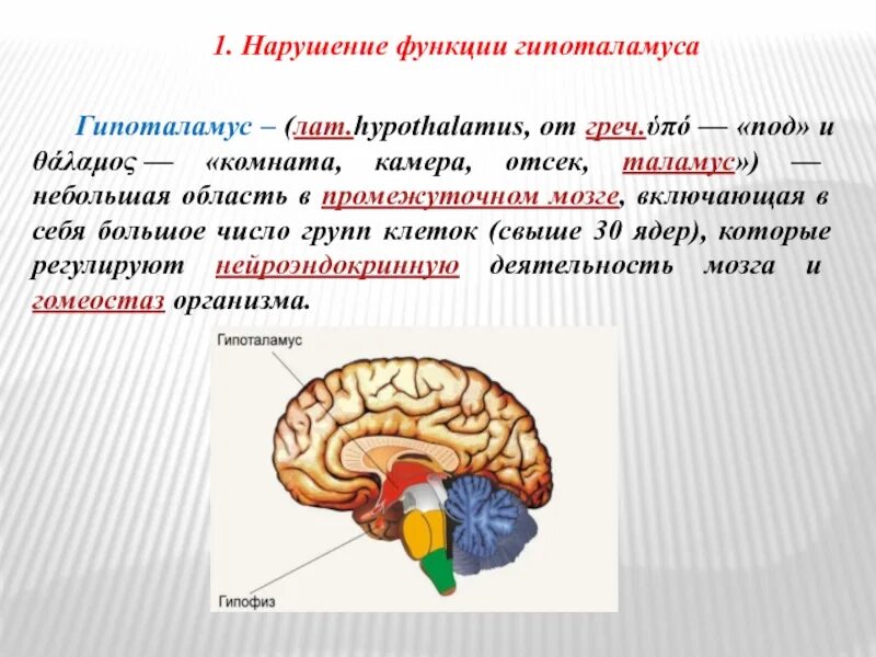 Нарушена функция
