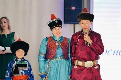 Семья на бурятском