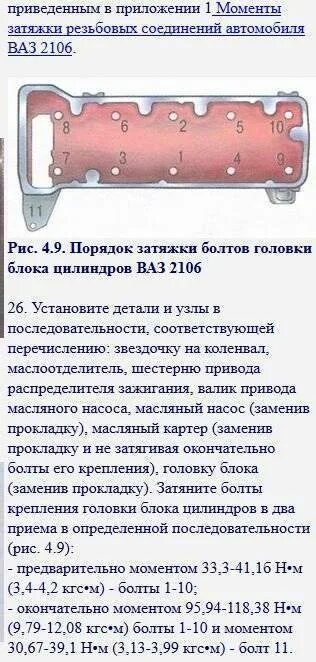 Насколько затягивать. Схема затяжки головки 2107. Протяжка болтов головки блока Нива 21213. Момент затяжки головки ВАЗ 2107. Порядок затяжки болтов головки блока ВАЗ 2106.