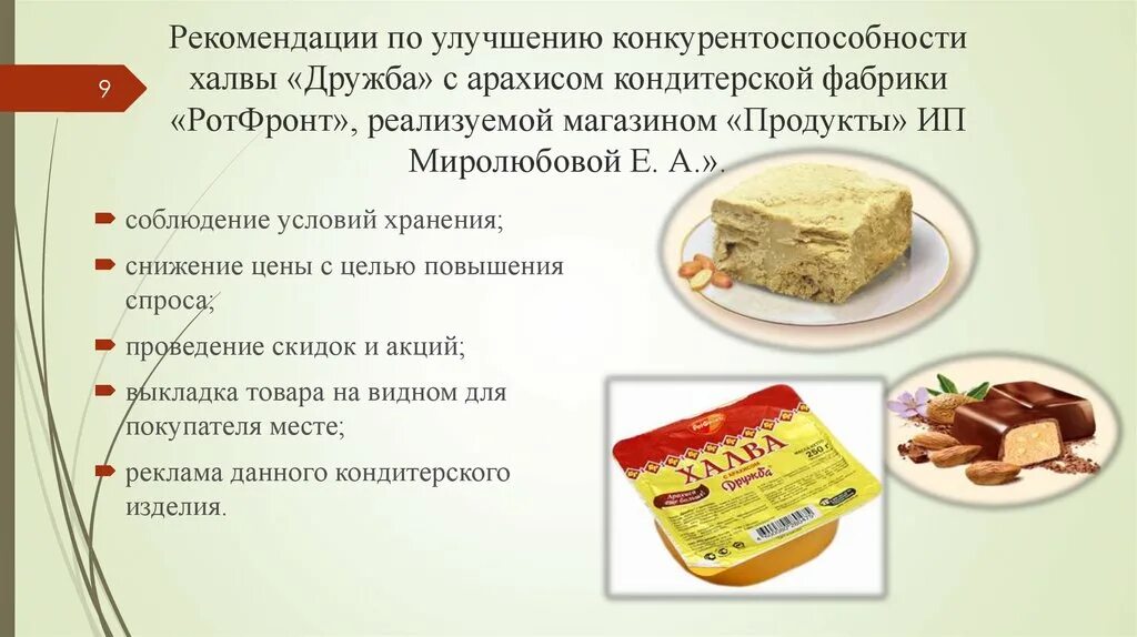 Халва Дружба с арахисом рот фронт конфеты. Конкурентоспособность кондитерской. Цель кондитерской фабрики. РОТФРОНТ презентация.