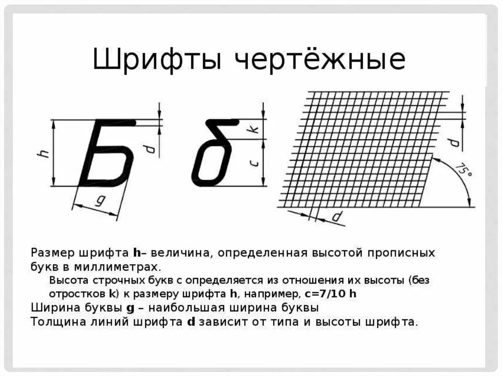 Какие установлены размеры шрифтов. Чертежный шрифт 10 размер. Чертежный шрифт Размеры. Сведения о чертежном шрифте буквы цифры и знаки на чертежах. Размеры букв чертежного шрифта.