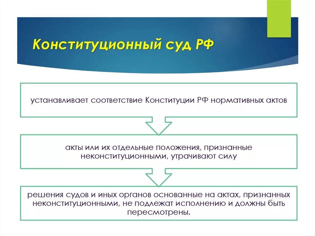 Конституционный суд рф нормативный правовой акт