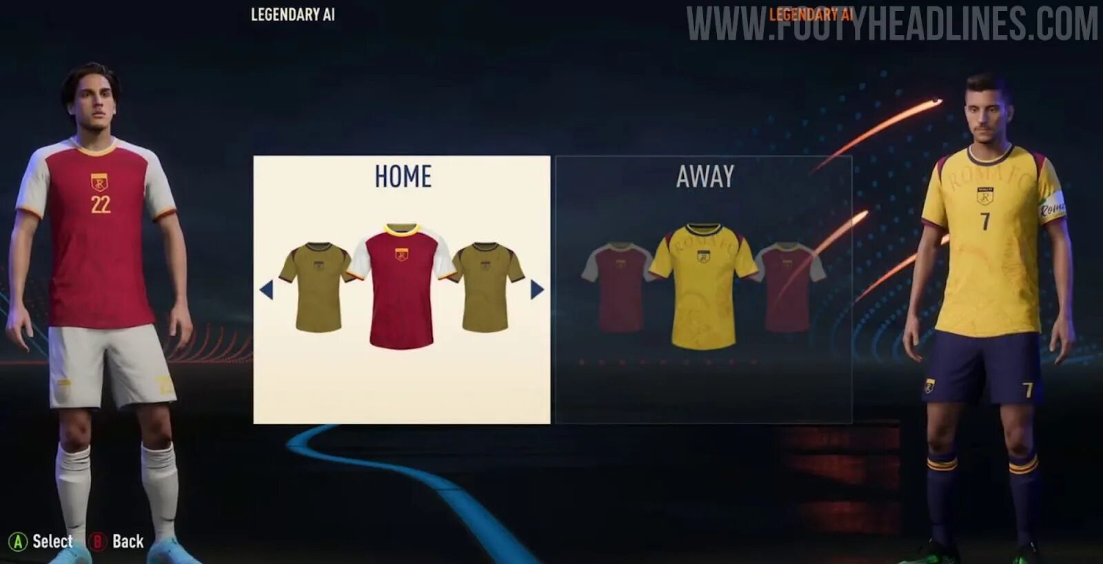 FIFA Kits. ROMA FC FIFA. Самая красивая форма в ФИФА 23. Комплекты форм для ФИФА 23.