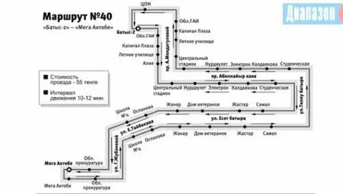 Маршрутный автобус 40