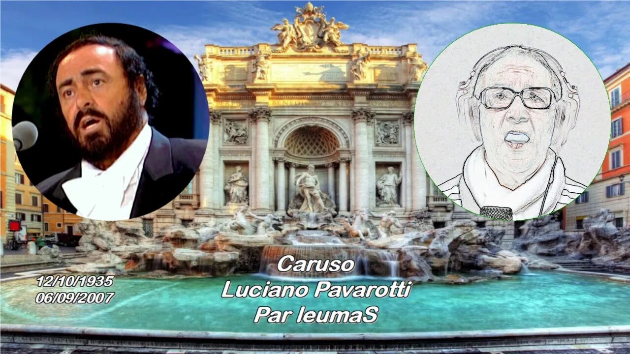 Паваротти Карузо. Caruso Лучано Паваротти. Luciano Pavarotti - Caruso - фото. Картина Карузо Паваротти.
